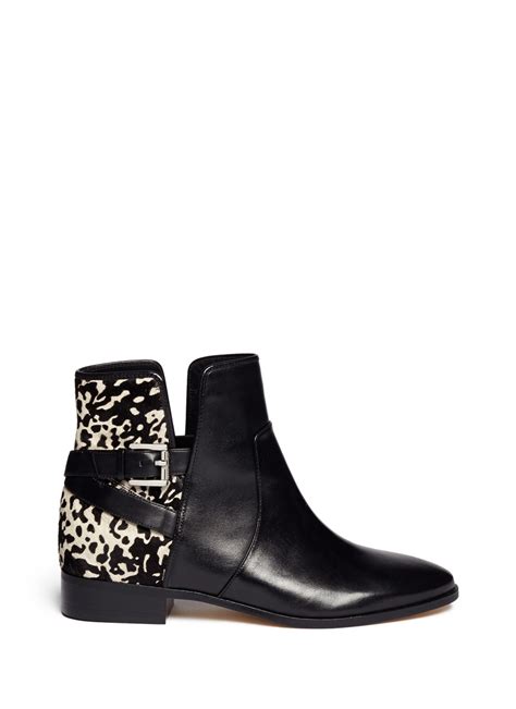 michael kors salem leather booties|Michael Kors .